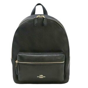 Coach/Charlie Medium Pebbled Leather/Backpack.